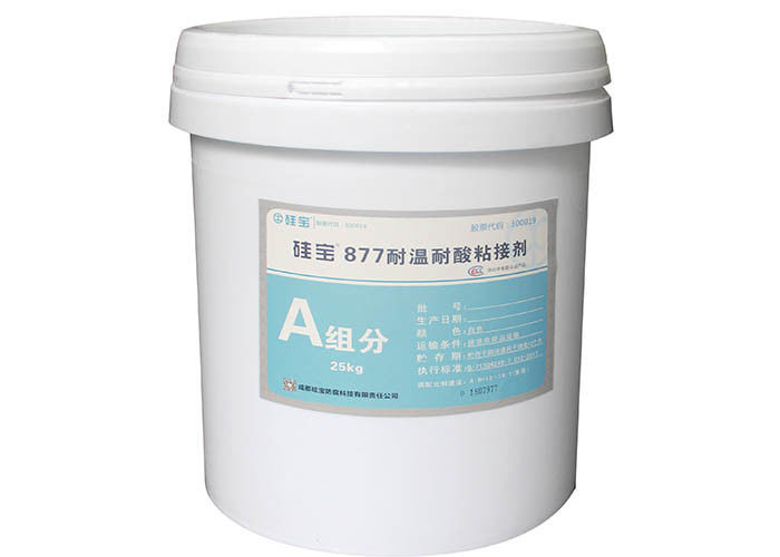Black Chimney Anti Corrosion Coating / Acid and Heat Resistant Adhesive