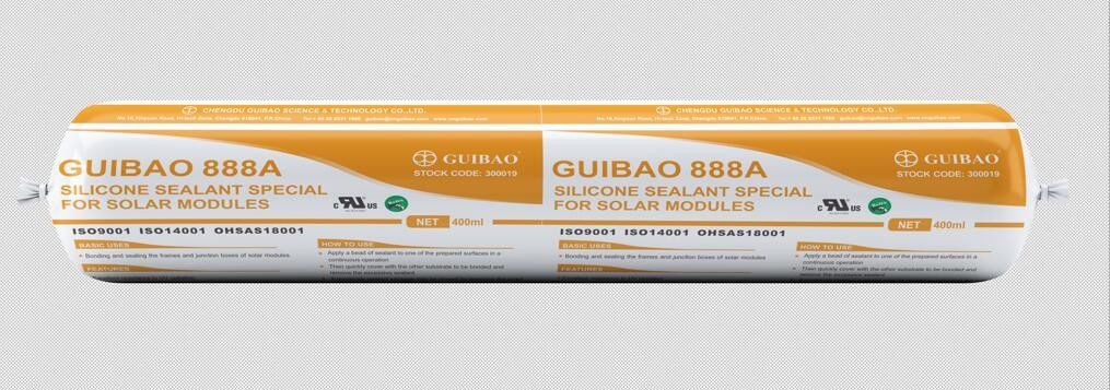 OHSAS18001 Solar Panel Sealant Excellent Electrical Insulation