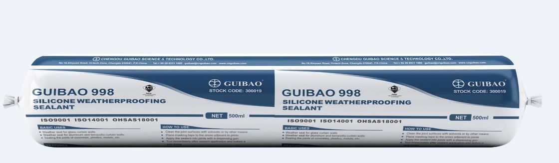 998 Weatherproofing Construction Silicone Sealant GB/T 13477